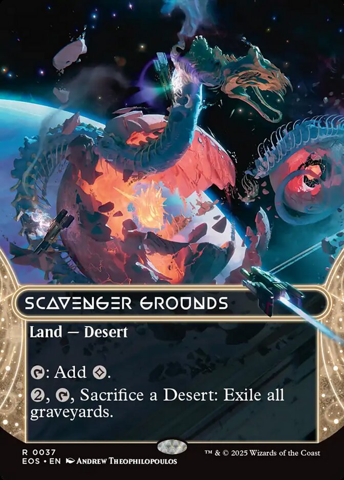 Território dos Necrófagos / Scavenger Grounds - Magic: The Gathering - MoxLand