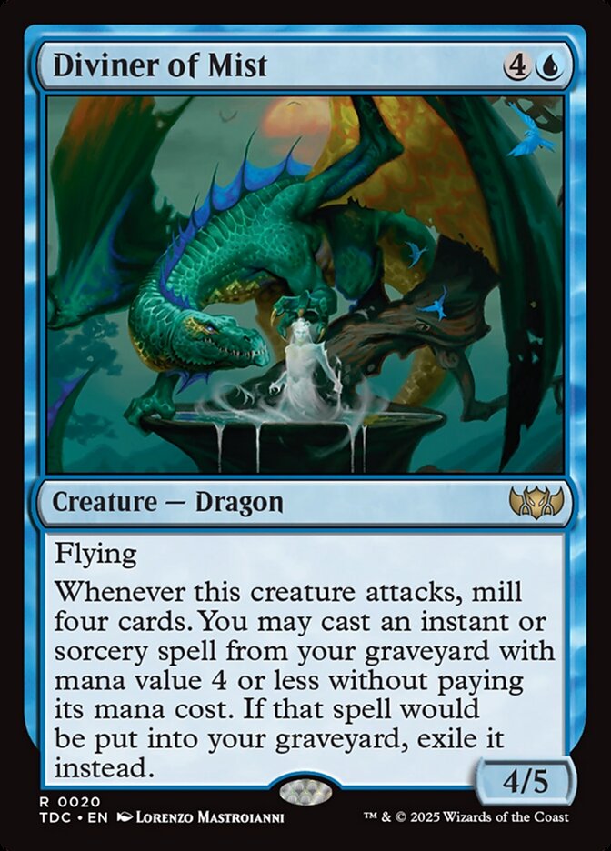 Diviner of Mist - Magic: The Gathering - MoxLand