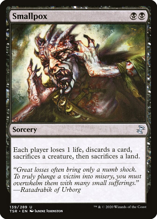 Varicela / Smallpox - Magic: The Gathering - MoxLand