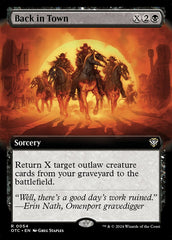 Back in Town - Magic: The Gathering - MoxLand