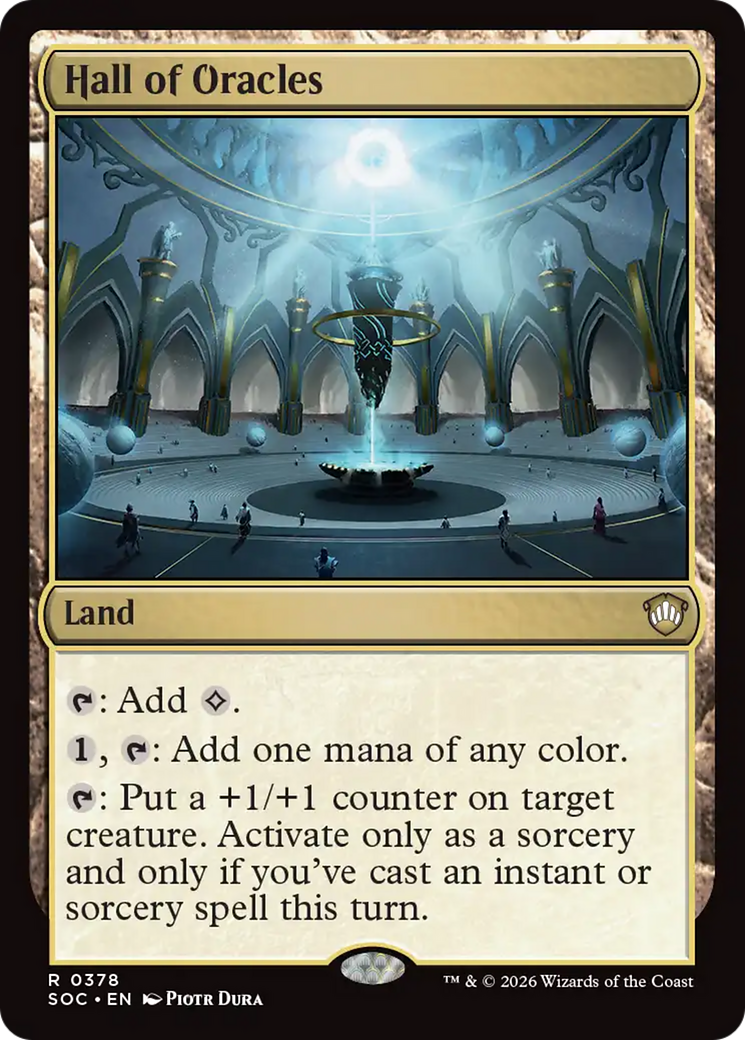 Salão dos Oráculos / Hall of Oracles - Magic: The Gathering - MoxLand