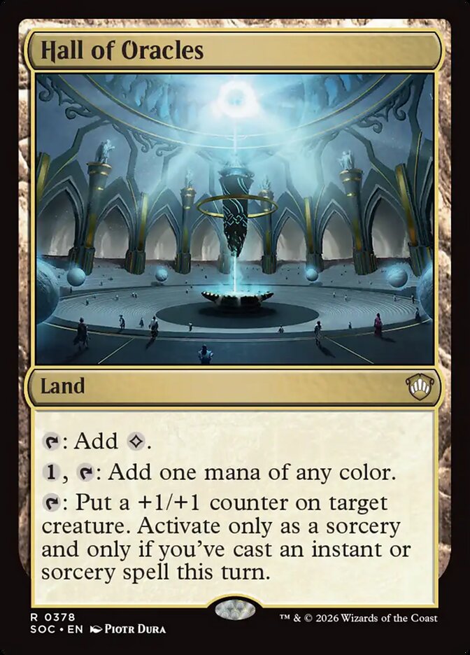 Salão dos Oráculos / Hall of Oracles - Magic: The Gathering - MoxLand