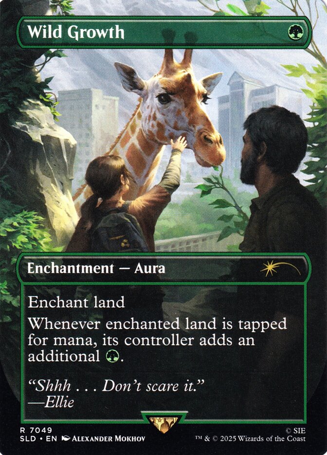 Crescimento Virente / Wild Growth - Magic: The Gathering - MoxLand