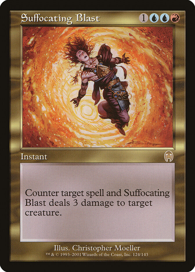 Explosão Sufocante / Suffocating Blast - Magic: The Gathering - MoxLand