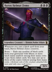 Baron Helmut Zemo - Magic: The Gathering - MoxLand