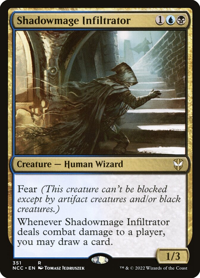 Mago das Sombras Infiltrador / Shadowmage Infiltrator - Magic: The Gathering - MoxLand