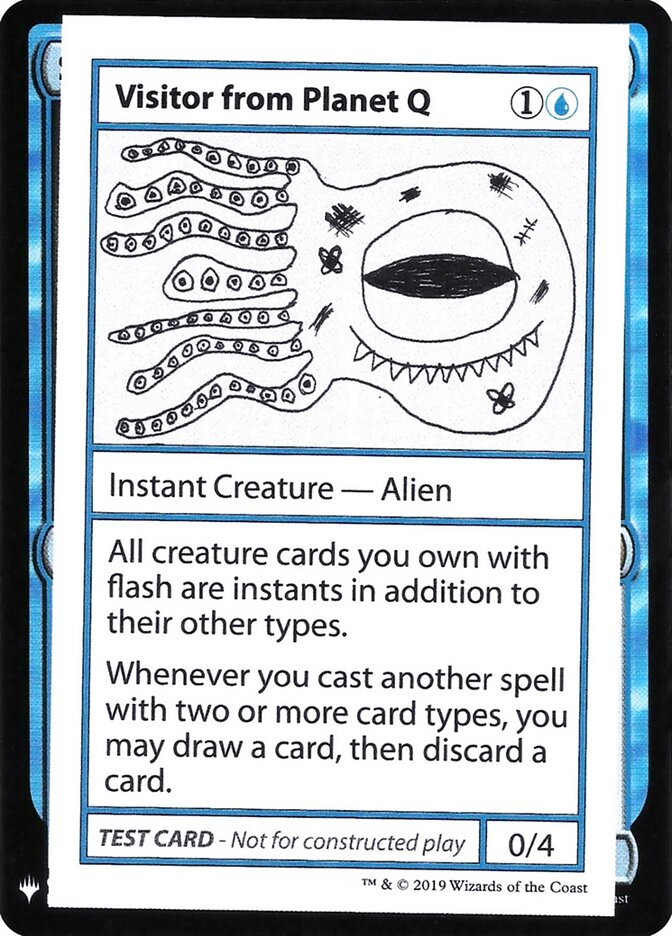 Visitor from Planet Q - Magic: The Gathering - MoxLand