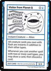 Visitor from Planet Q - Magic: The Gathering - MoxLand
