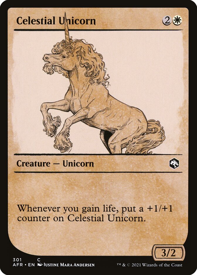 Unicórnio Celestial / Celestial Unicorn - Magic: The Gathering - MoxLand