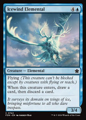Icewind Elemental - Magic: The Gathering - MoxLand