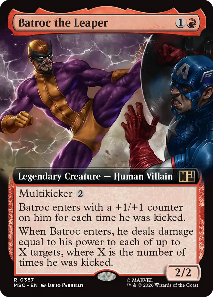 Batroc the Leaper - Magic: The Gathering - MoxLand