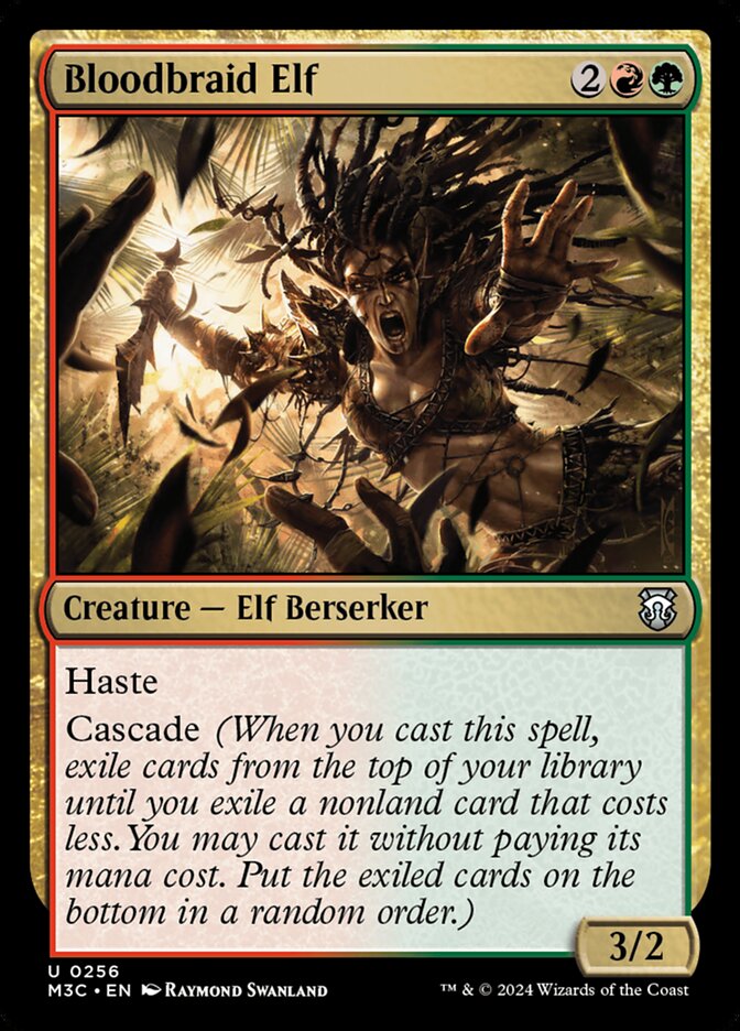 Elfo Tranças-de-Sangue / Bloodbraid Elf - Magic: The Gathering - MoxLand