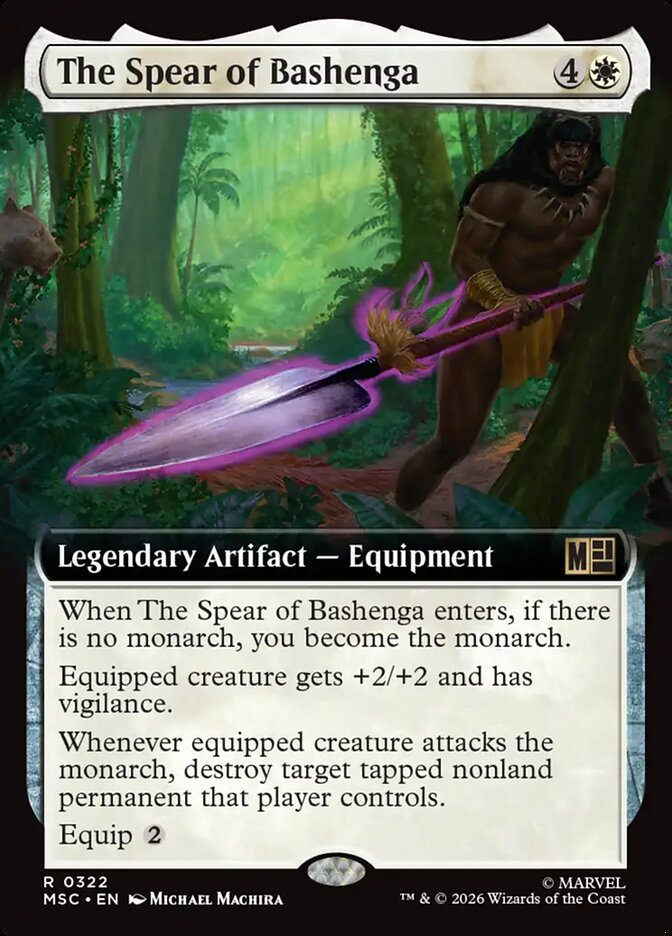The Spear of Bashenga - Magic: The Gathering - MoxLand