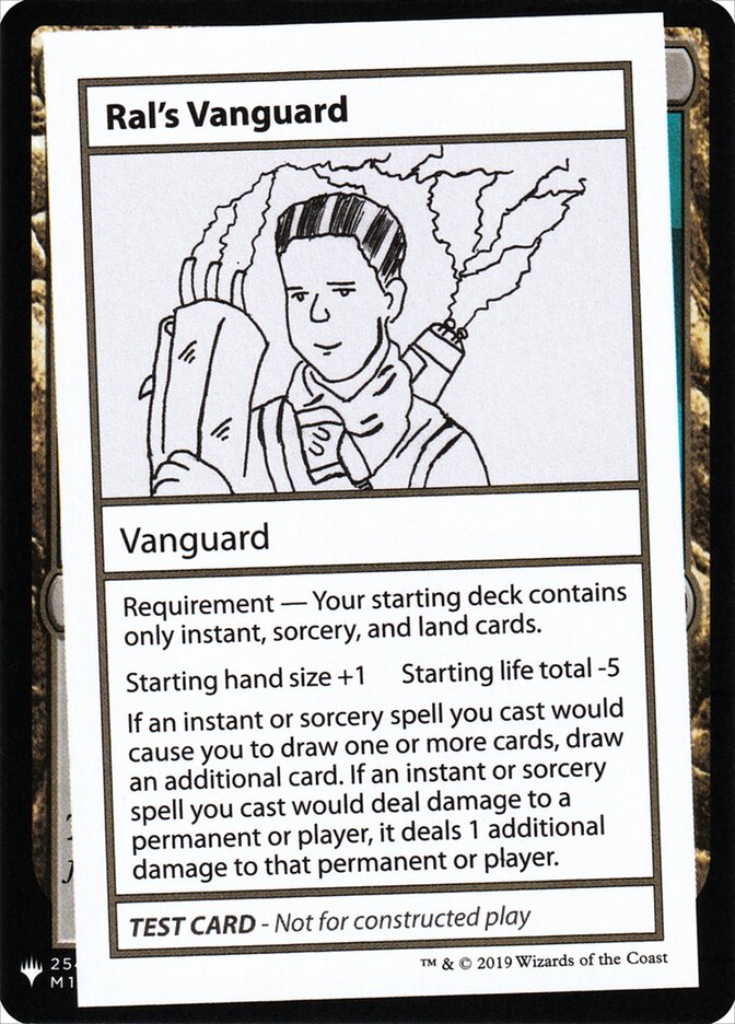 Ral's Vanguard - Magic: The Gathering - MoxLand