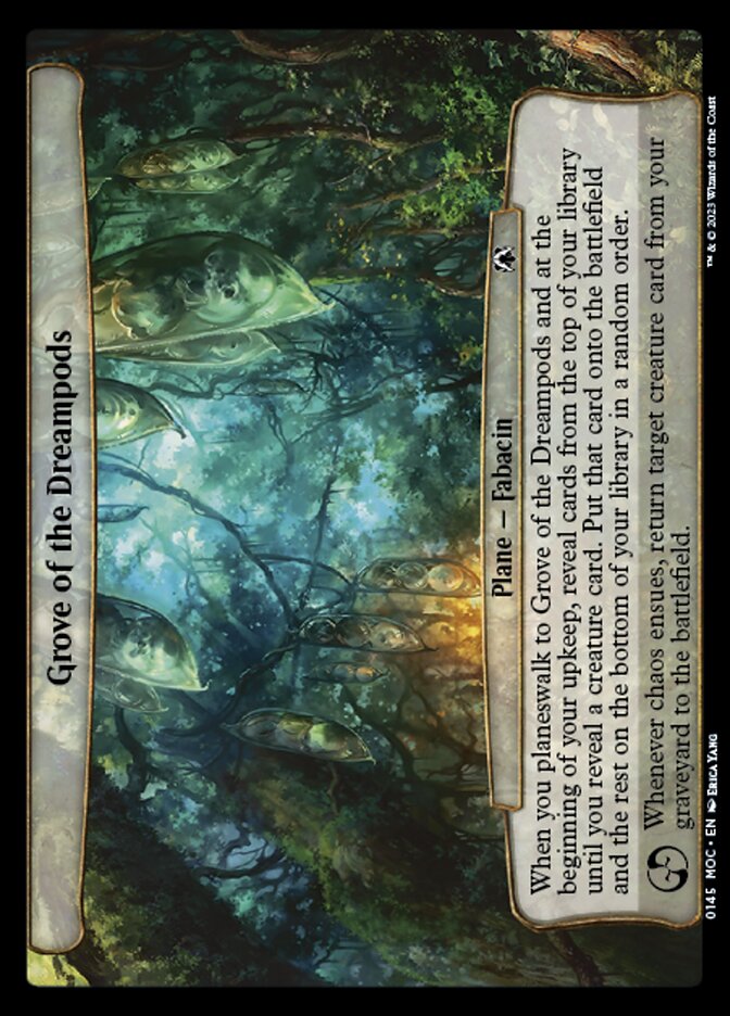 Bosque dos Casulos Oníricos / Grove of the Dreampods - Magic: The Gathering - MoxLand
