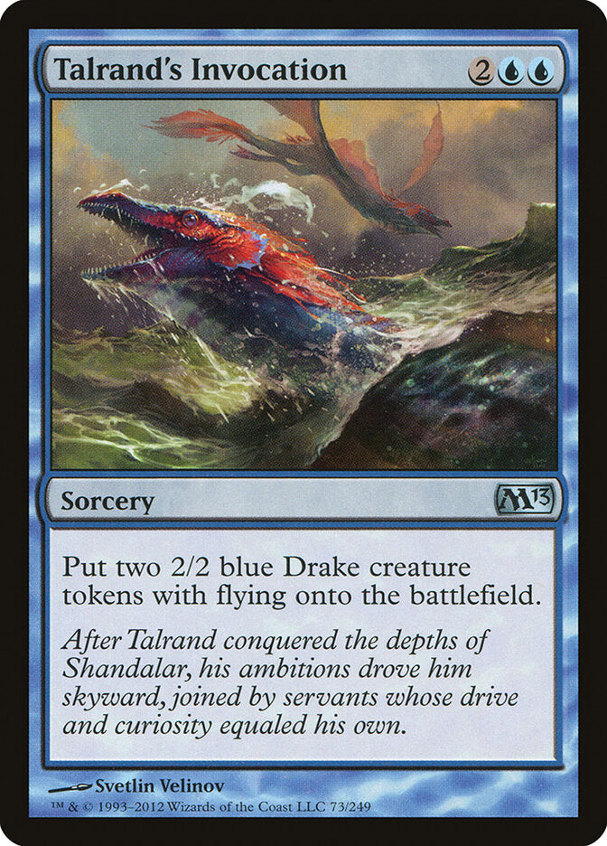 Invocação de Talrand / Talrand's Invocation - Magic: The Gathering - MoxLand