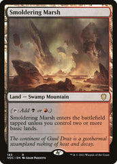 Pântano Ardente / Smoldering Marsh - Magic: The Gathering - MoxLand