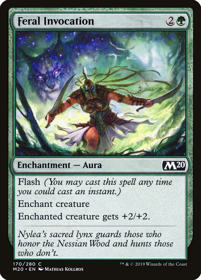 Invocação Feral / Feral Invocation - Magic: The Gathering - MoxLand