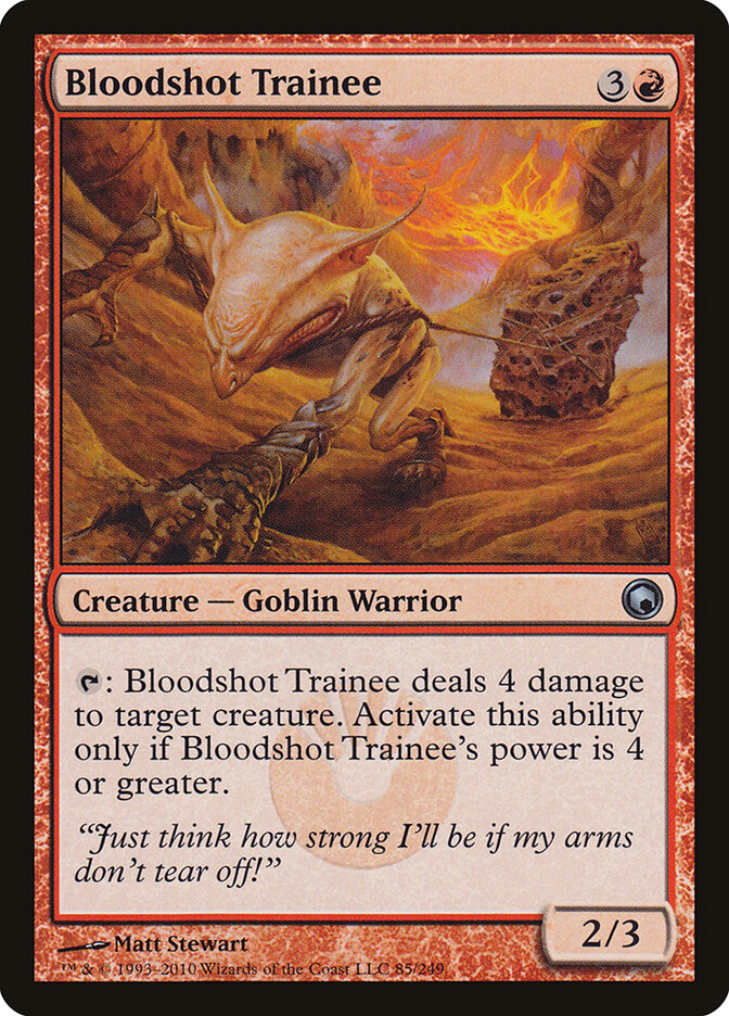 Aprendiz de Olho Injetado / Bloodshot Trainee - Magic: The Gathering - MoxLand
