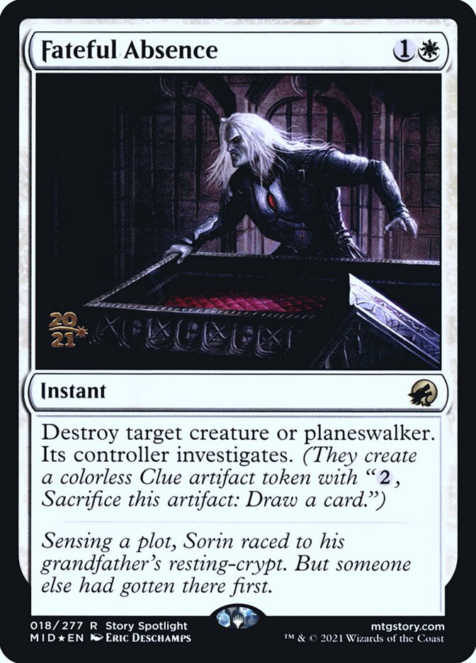 Ausência Fatídica / Fateful Absence - Magic: The Gathering - MoxLand
