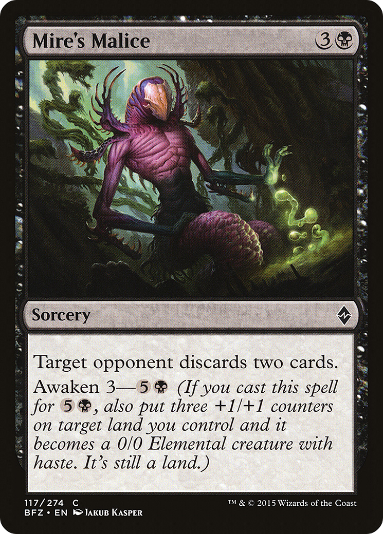 Maleficência do Lodo / Mire's Malice - Magic: The Gathering - MoxLand