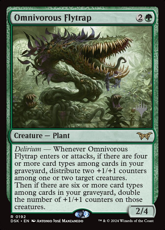 Omnivorous Flytrap - Magic: The Gathering - MoxLand