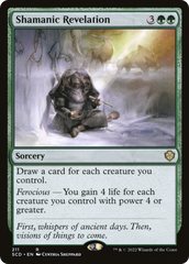 Revelação Xamânica / Shamanic Revelation - Magic: The Gathering - MoxLand