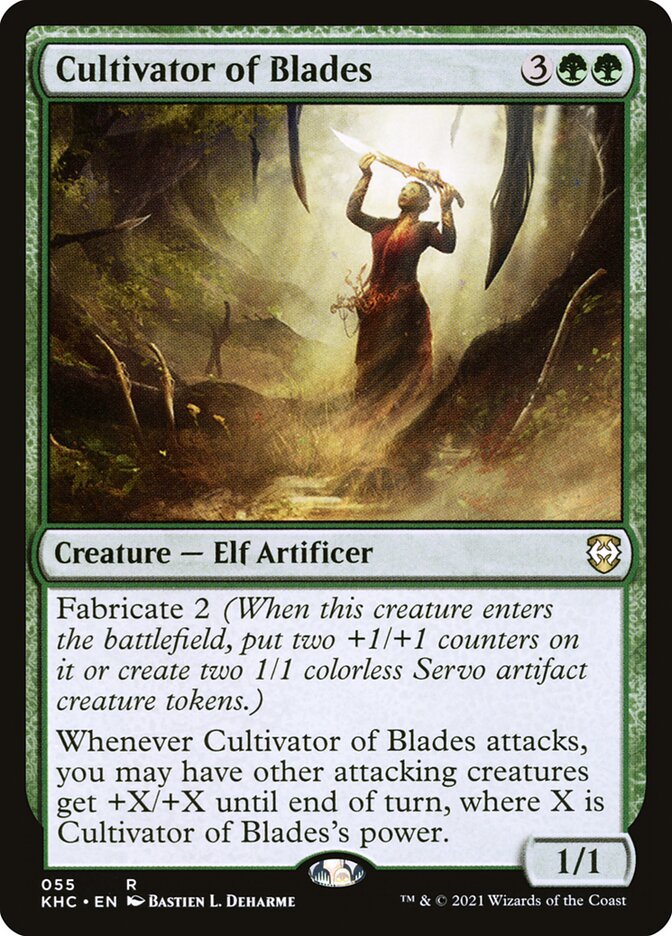 Cultivadora de Lâminas / Cultivator of Blades - Magic: The Gathering - MoxLand