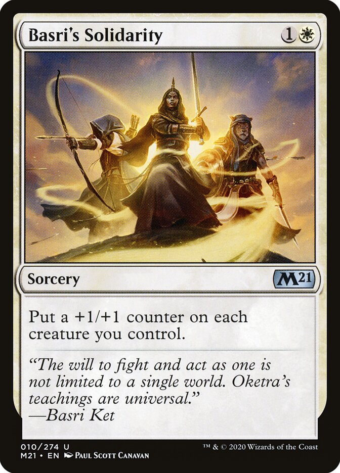 Solidariedade de Basri / Basri's Solidarity - Magic: The Gathering - MoxLand