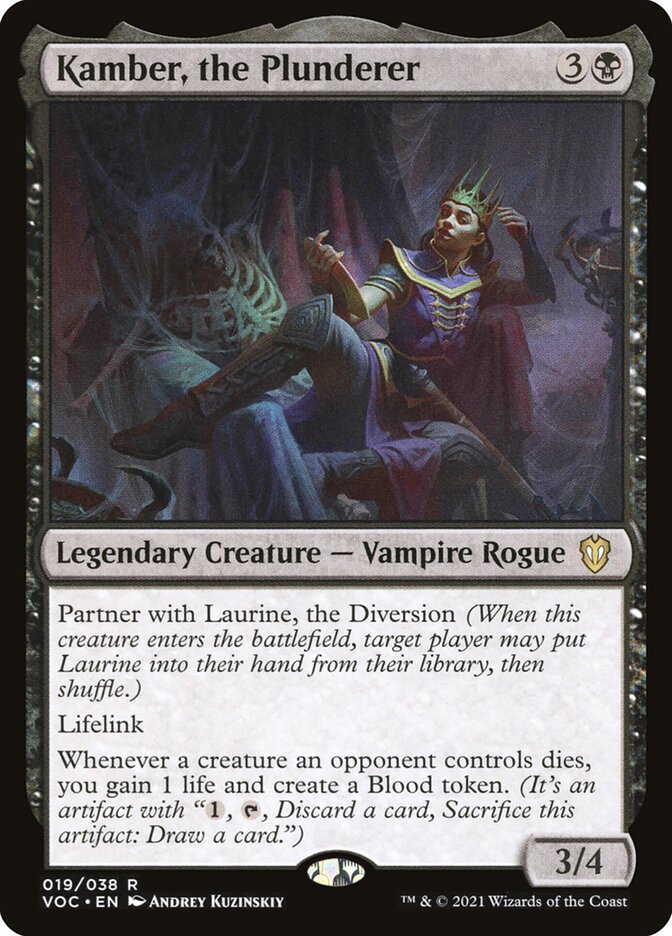 Kamber, a Saqueadora / Kamber, the Plunderer - Magic: The Gathering - MoxLand