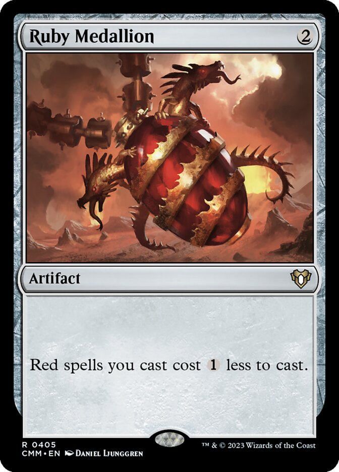 Ornato de Rubi / Ruby Medallion - Magic: The Gathering - MoxLand