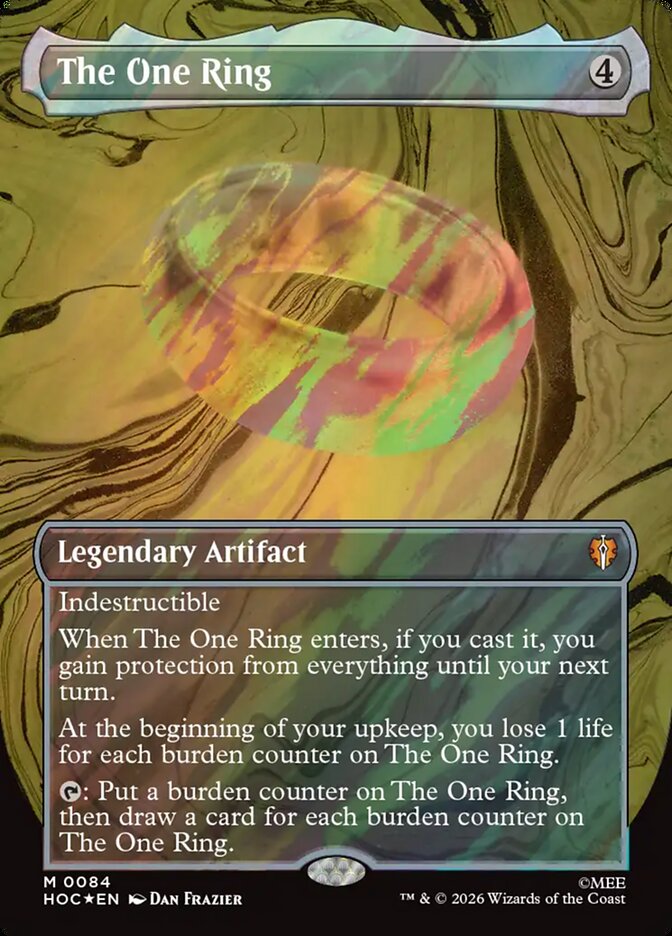 O Um Anel / The One Ring - Magic: The Gathering - MoxLand