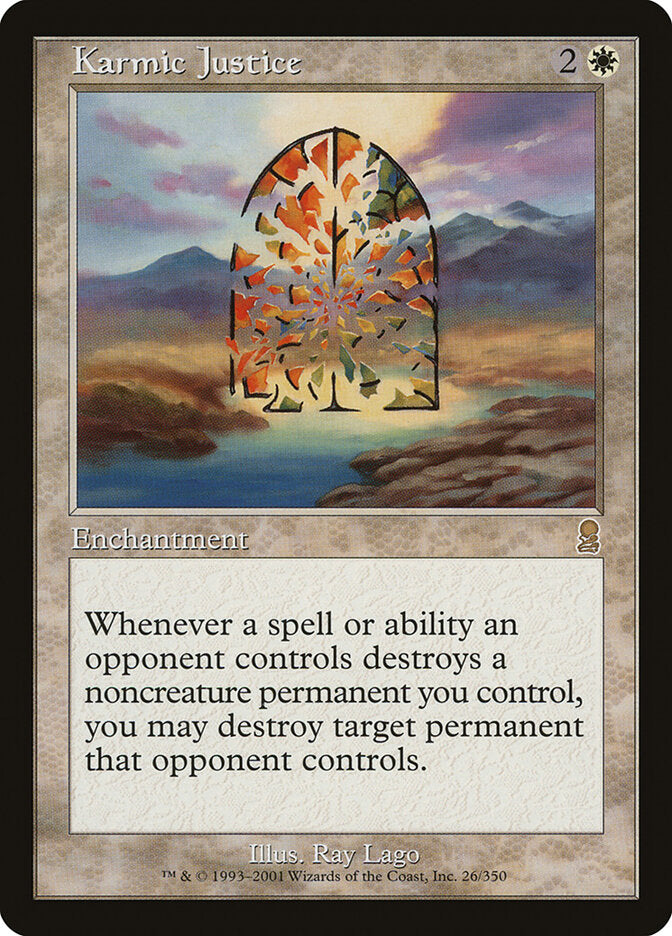 Justiça Cármica / Karmic Justice - Magic: The Gathering - MoxLand