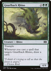Rinoceronte Dorsonodoso / Gnarlback Rhino - Magic: The Gathering - MoxLand