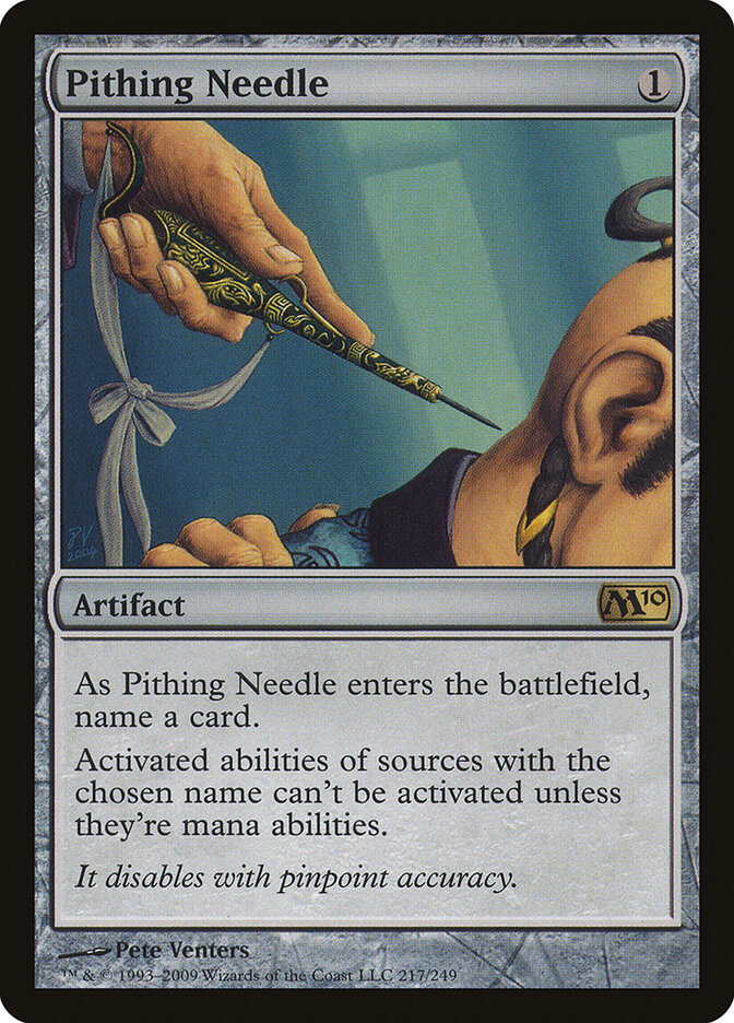 Agulha Medular / Pithing Needle - Magic: The Gathering - MoxLand
