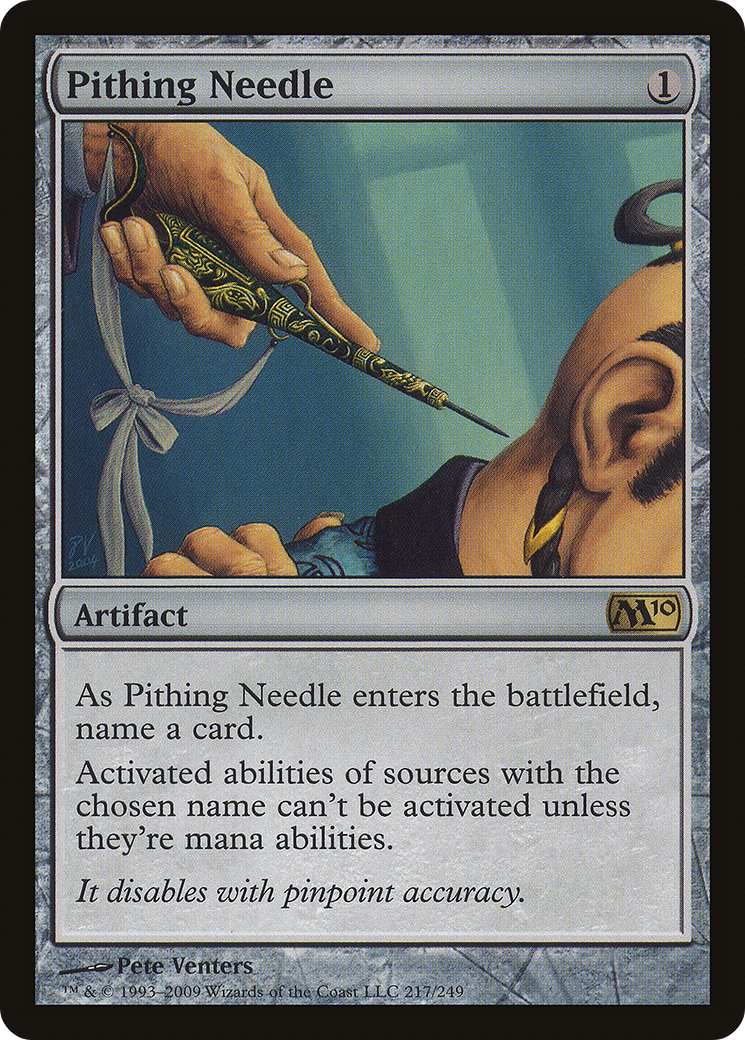 Agulha Medular / Pithing Needle - Magic: The Gathering - MoxLand