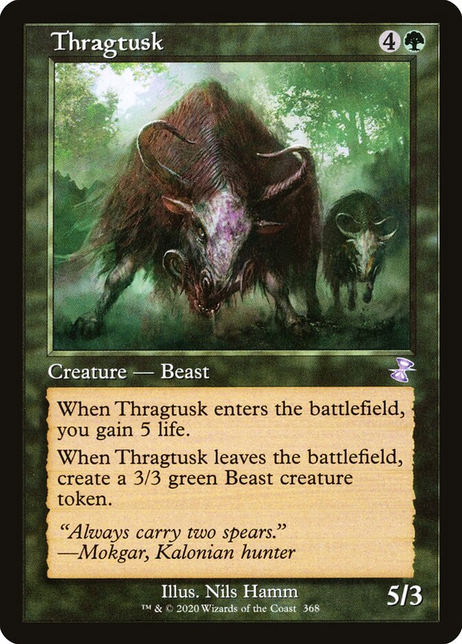 Thragueopresa / Thragtusk - Magic: The Gathering - MoxLand