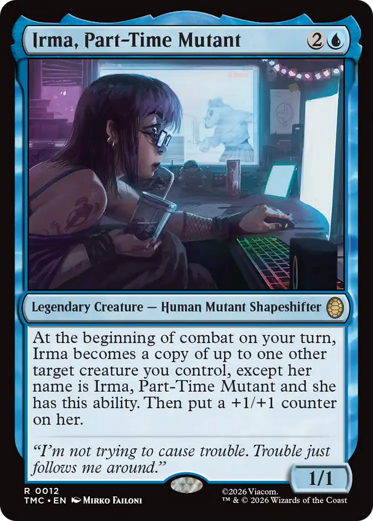 Irma, Part-Time Mutant - Magic: The Gathering - MoxLand