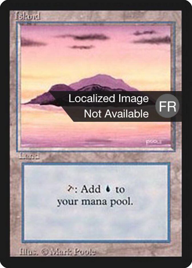 Ilha / Island - Magic: The Gathering - MoxLand