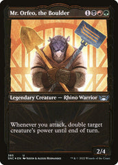 Sr. Orfeo, a Rocha / Mr. Orfeo, the Boulder - Magic: The Gathering - MoxLand