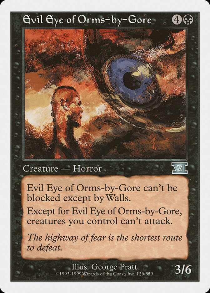 Olho Maligno de Orms / Evil Eye of Orms-by-Gore - Magic: The Gathering - MoxLand