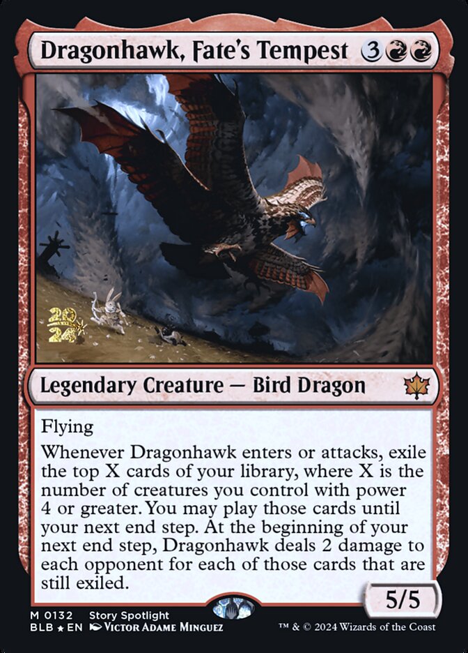 Dragonhawk, Fate's Tempest - Magic: The Gathering - MoxLand