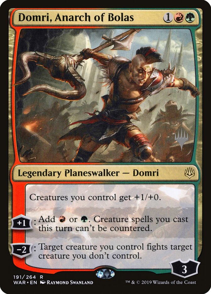 Domri, Anarquista de Nicol Bolas / Domri, Anarch of Bolas - Magic: The Gathering - MoxLand