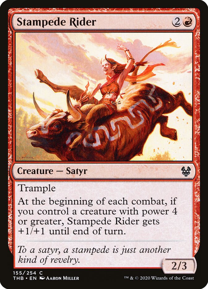 Ginete da Debandada / Stampede Rider - Magic: The Gathering - MoxLand