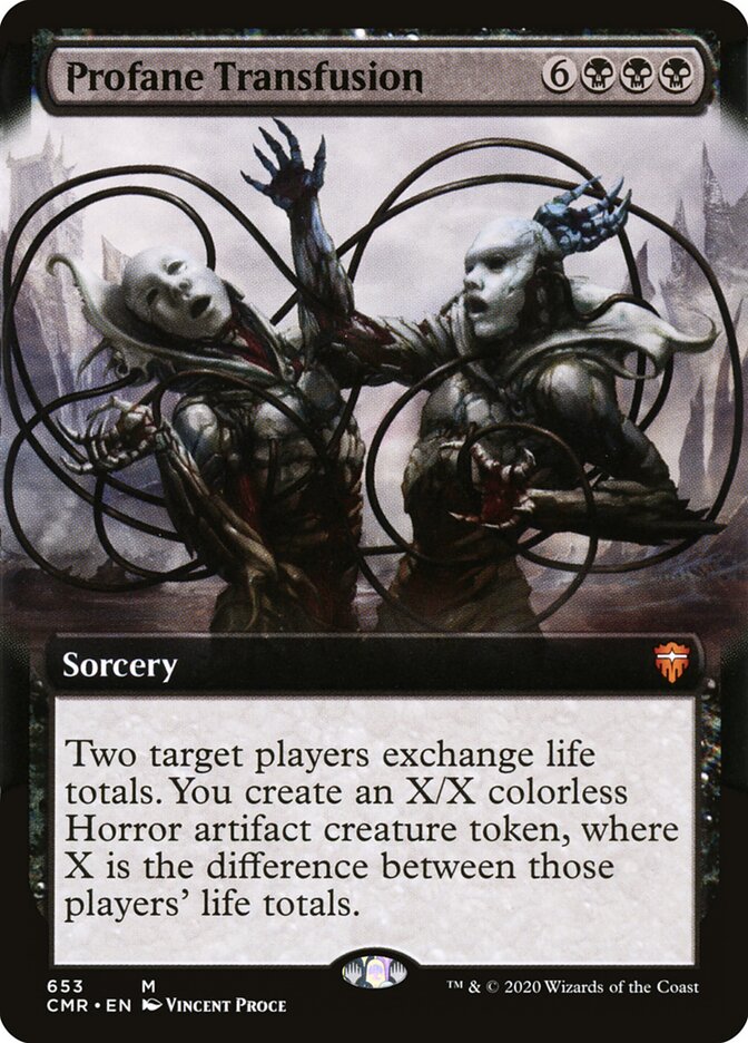 Transfusão Profana / Profane Transfusion - Magic: The Gathering - MoxLand