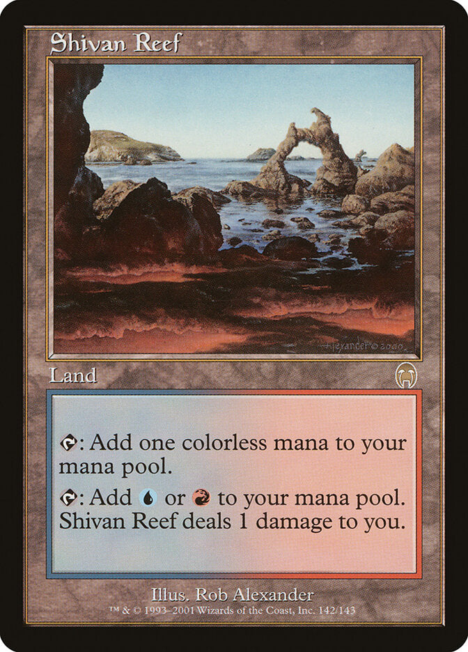 Recifes de Shiv / Shivan Reef - Magic: The Gathering - MoxLand