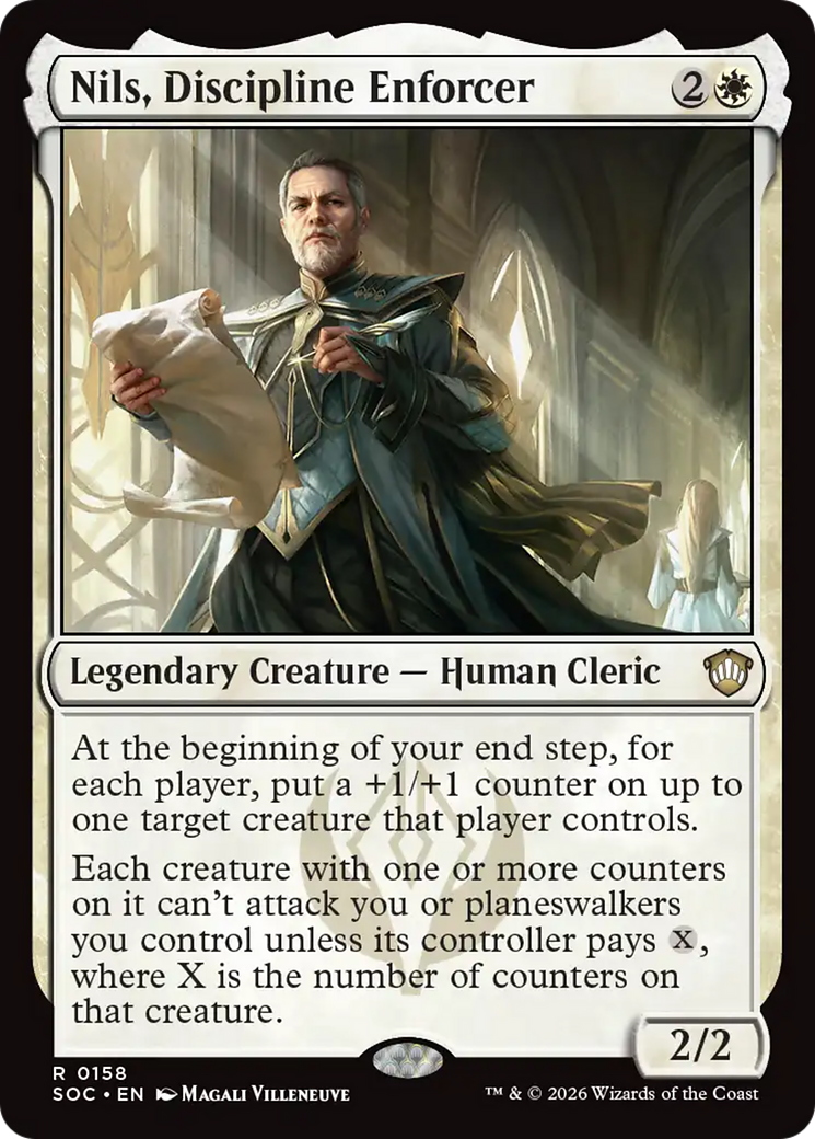 Nils, Impositor da Disciplina / Nils, Discipline Enforcer - Magic: The Gathering - MoxLand
