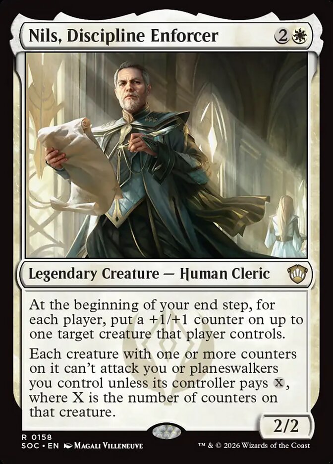 Nils, Impositor da Disciplina / Nils, Discipline Enforcer - Magic: The Gathering - MoxLand