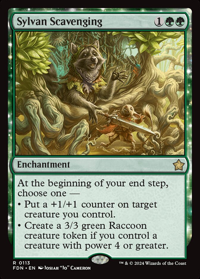 Escamoteação Silvestre / Sylvan Scavenging - Magic: The Gathering - MoxLand