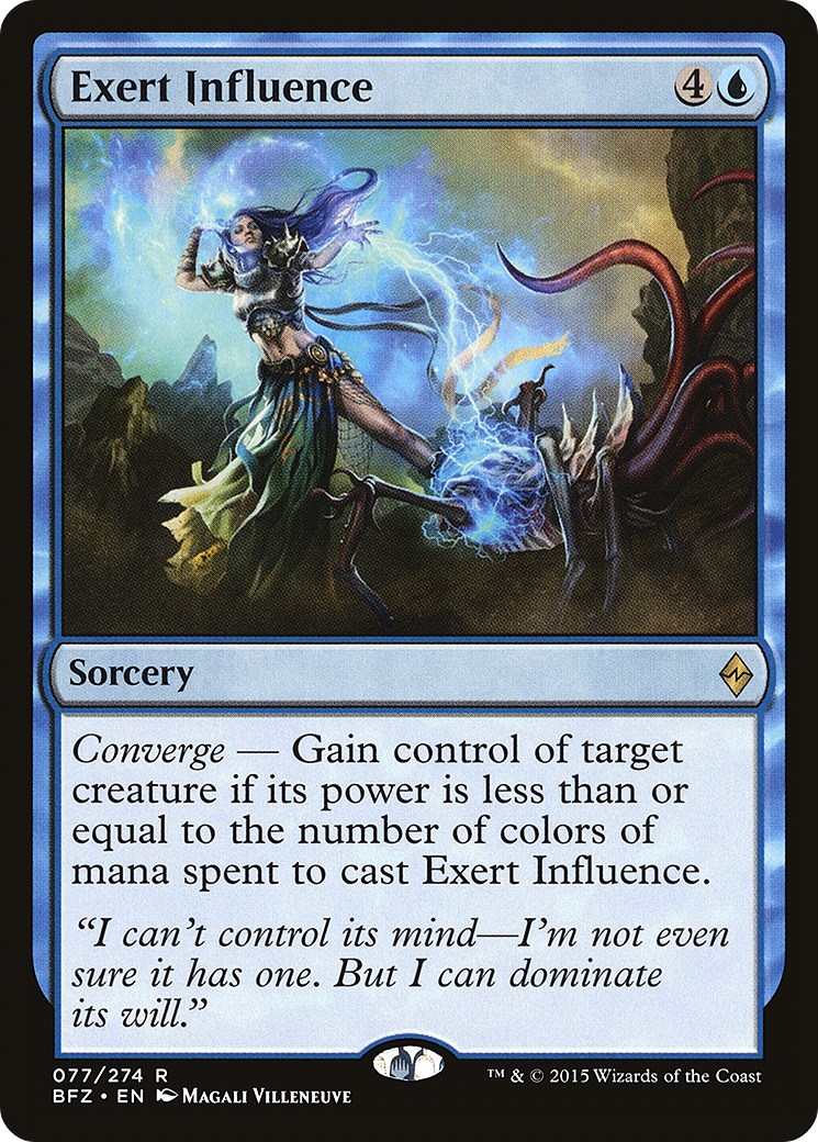 Exercer Influência / Exert Influence - Magic: The Gathering - MoxLand